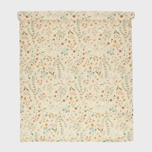 Tafelloper, GOTS bio-katoen, veldbloemen, 50 x 145 cm