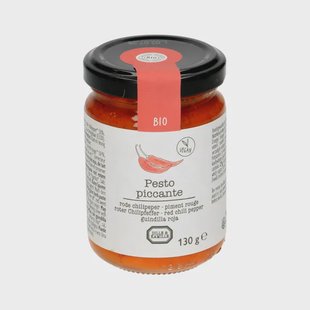 Pesto piccante, biologisch, vegan, 130 gram