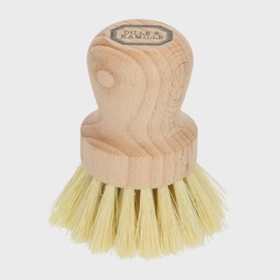 Afwasborstel, rond, beukenhout en tampico