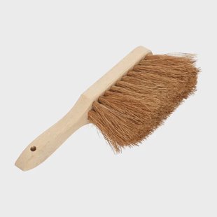 Handveger, rubberhout en kokosvezel