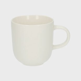 Theemok, organisch, porselein, wit,&Oslash; 9 cm