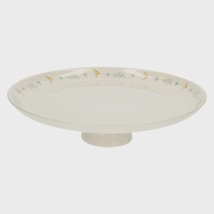 Taartplateau, steengoed, strooitakje,&Oslash; 27 cm