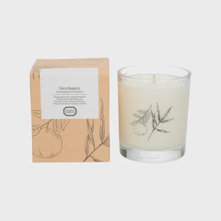 Geurkaars, sinaasappel en bamboe, 210 gram