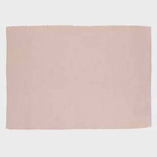 Placemat geribbeld, GOTS bio-katoen, violet, 35 x 50 cm