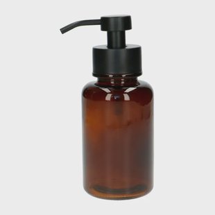 Schuim zeeppomp, bruin glas, 400 ml