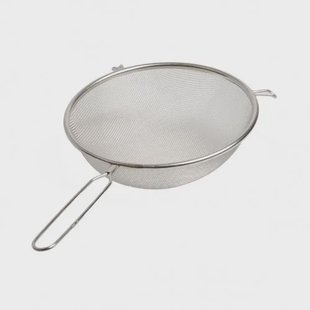 Bolzeef met steel, roestvrij staal,&Oslash; 25 cm