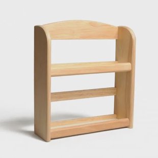 Kruidenrekje voor ca. 8 kruidenpotjes, rubberhout