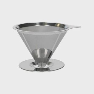 Koffiefilterhouder, rvs, 2 - 4 kopjes