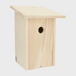 Nestkast voor koolmees, fsc elzenhout, 21 x 22,5 x 32 cm