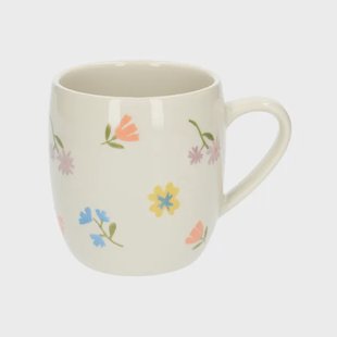 Theemok, steengoed, kleine bloemetjes,&Oslash; 9,5 cm