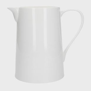 Grote kan, porselein, 2,5 liter