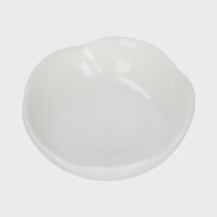 Schaaltje bloem, porselein,&Oslash;8 cm