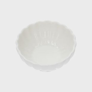 Schaaltje schulp, porselein,&Oslash;8 cm