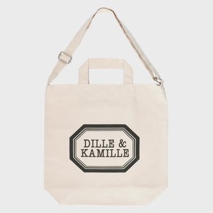 Tas, Dille&amp;Kamille, gerecycled katoen, verstelbaar hengsel, 40 x 12 x 40 cm