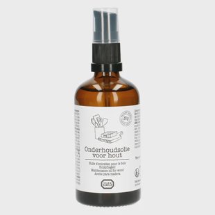 Onderhoudsolie voor hout, biologisch, pompflesje, 100 ml
