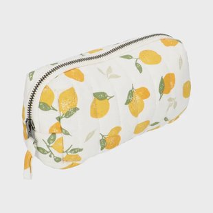Etui, biologisch katoen, citroenen