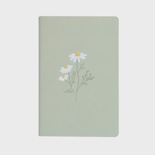 Schrift, gelinieerd, margrieten, A5