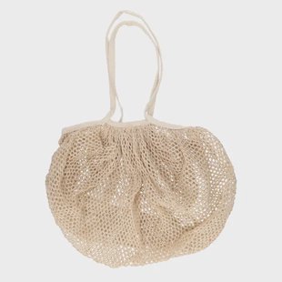 Nettasje, jute en katoen, naturel, 40 x 35 cm