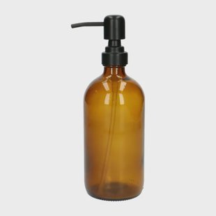 Zeeppomp, bruin glas, 500 ml