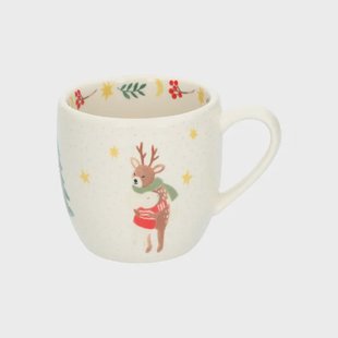 Mok, steengoed, dieren die knuffelen,&Oslash;8.5 cm