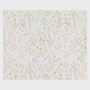 Inpakpapier, veldbloemen, 70 x 250 cm