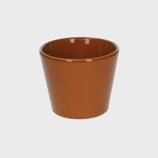 Bloempot, aardewerk, terracotta kleur,&Oslash;12 cm