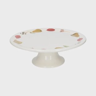 Taartplateau, steengoed, peren,&Oslash;29 cm