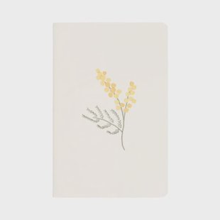 Schrift, gelinieerd, mimosa, A5