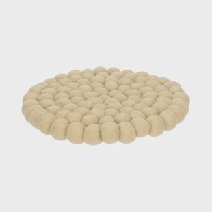 Onderzetter, vilt, kiezel,&Oslash; 21 cm
