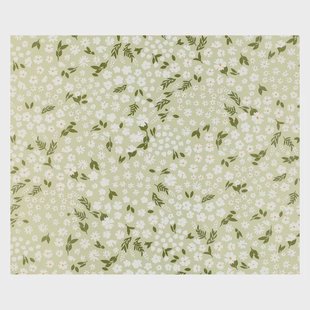 Inpakpapier, bloembed, 70 x 250 cm