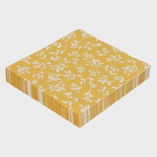 Servetten, papier, blaadjes, 33 x 33 cm, 20 stuks
