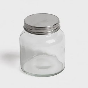 Voorraadpotje, glas, groot, 300 ml