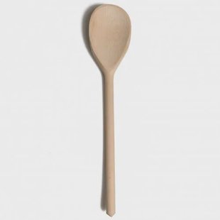 Pollepel, beukenhout, 30 cm