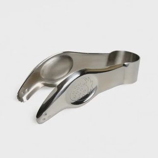 Aardbei- ontkroner met tandjes, roestvrij staal