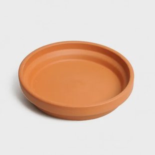 Bloempotschotel, terracotta,&Oslash; 17 cm