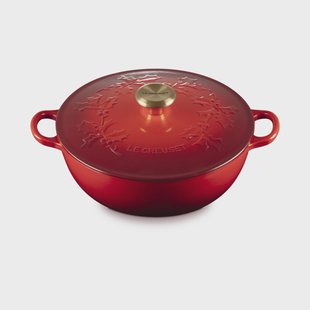 Le Creuset - Marmite Holly Kersenrood 26 cm 4,1 L