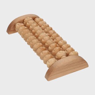 Massageroller, voeten, beukenhout