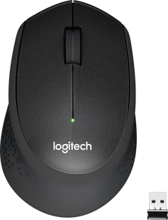 Logitech M330 Silent Plus Draadloze Muis Zwart