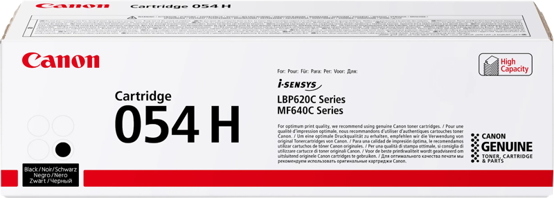 Canon 054 H Toner Zwart (Hoge capaciteit)