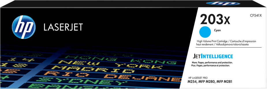 HP 203X LaserJet Toner Cyaan (Hoge Capaciteit)