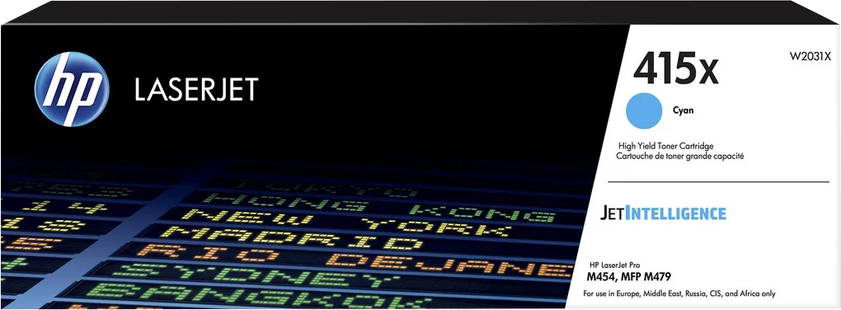 HP 415X Toner Cyaan (Hoge Capaciteit)