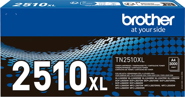 Brother TN-2510XL Toner Zwart (Hoge Capaciteit)