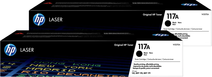 HP 117A Toner Zwart Duo pack