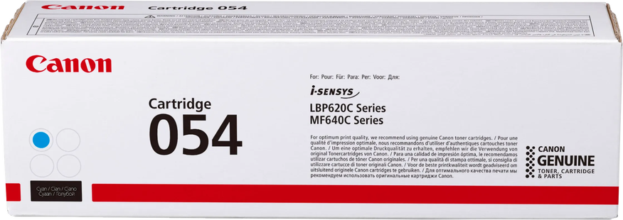 Canon 054 Toner Cyaan