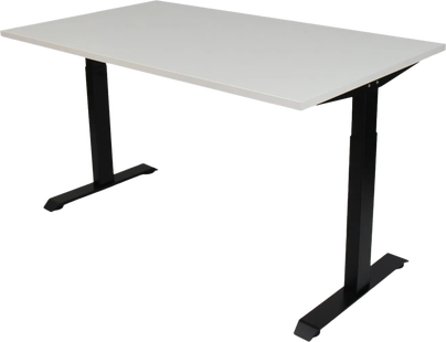 Euroseats Zit/Zit Bureau 140 x 80 Wit Zwart