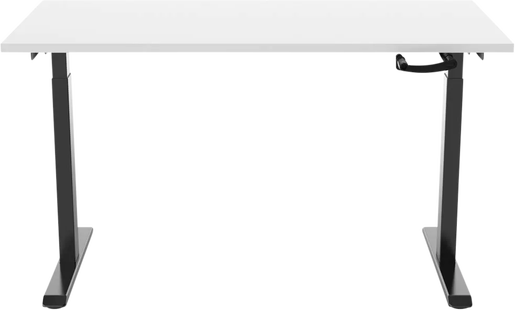 Euroseats Handslinger Zit Sta Bureau 140 x 80 Zwart/Wit