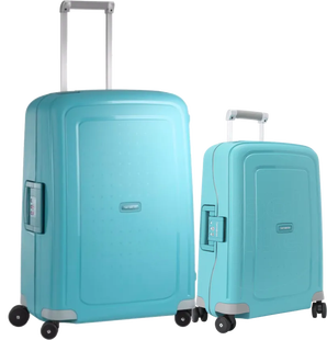 Samsonite S'cure Spinner 55+69cm Aqua Blue Kofferset