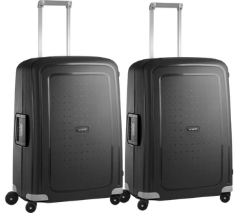 Samsonite S'Cure Spinner 69cm Duo Pack Black