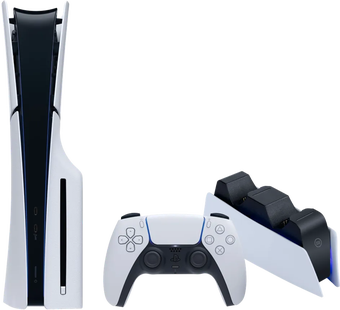 PlayStation 5 Slim Disc Edition + Oplaadstation
