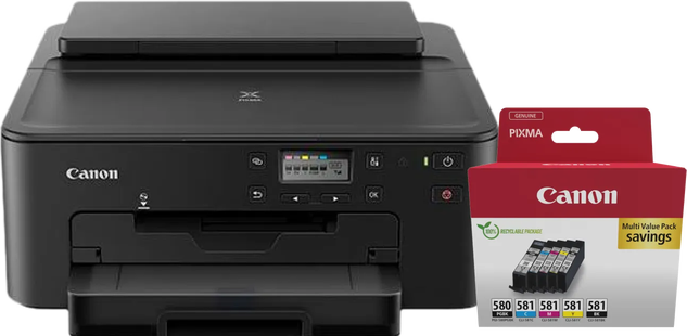 Canon PIXMA TS705a + 1 set extra inkt